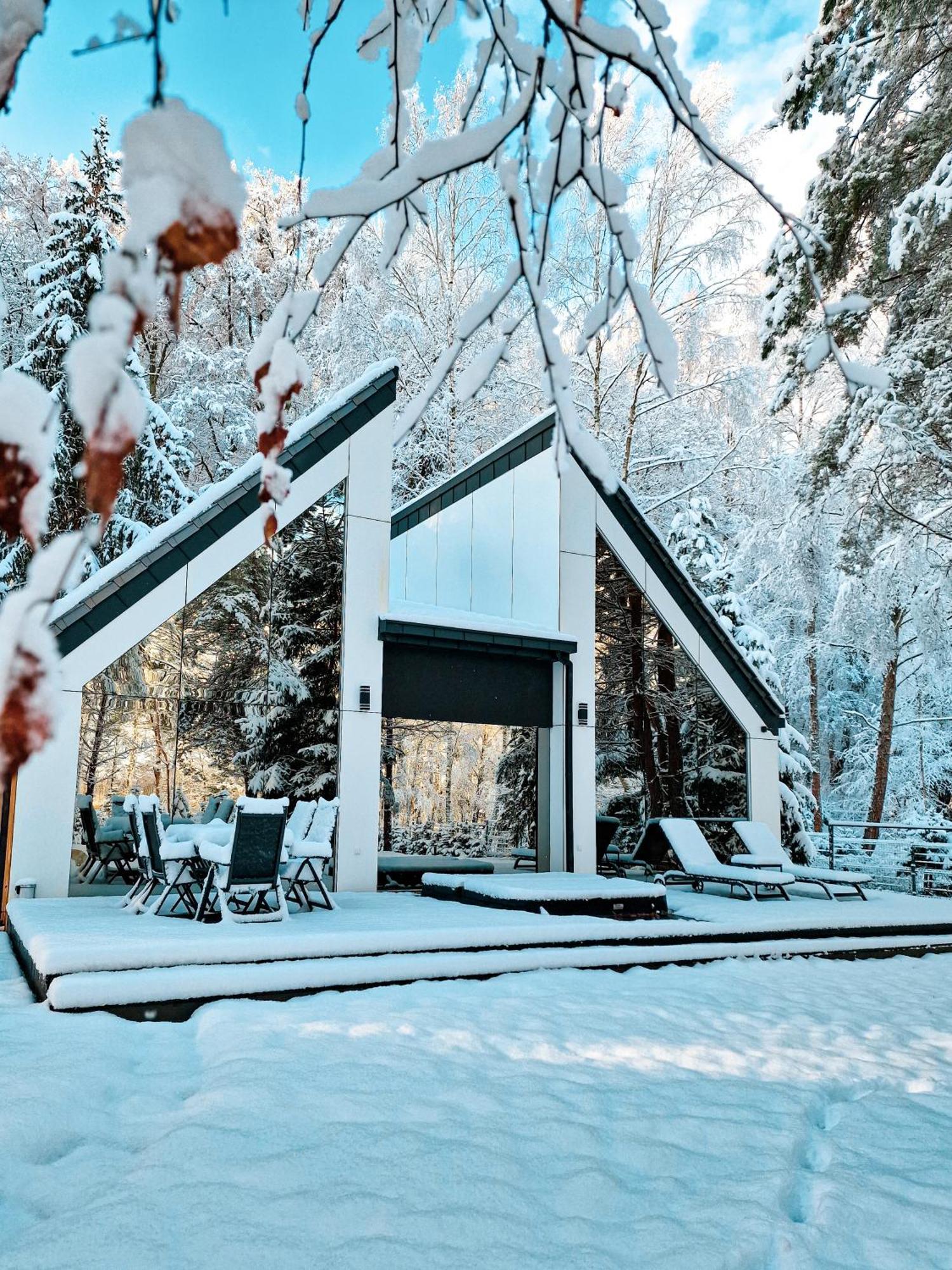 Bobrowa Ostoja Villa Łukta Exteriör bild